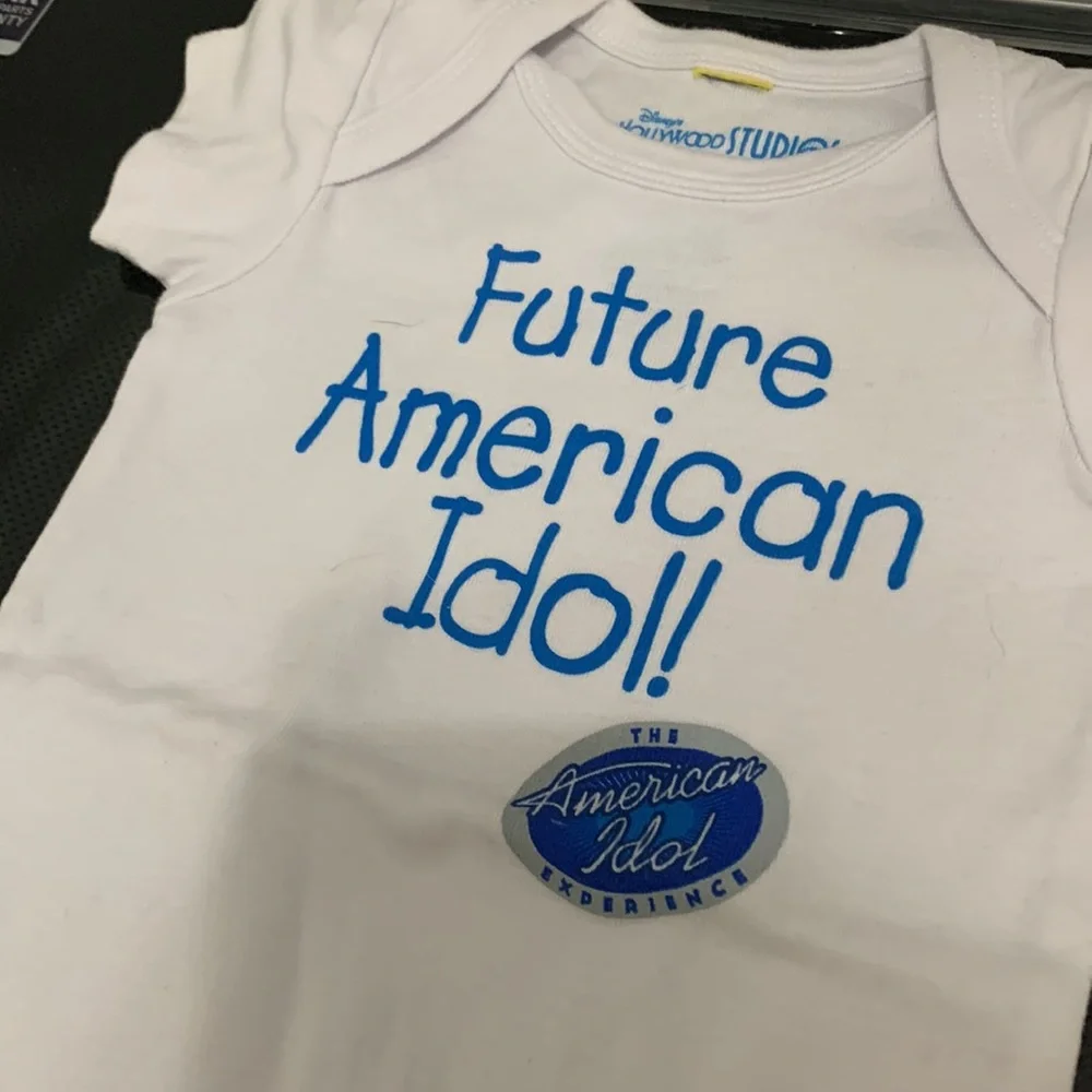 Future American idol onesie unisex gender neutral girls or boys 12 months